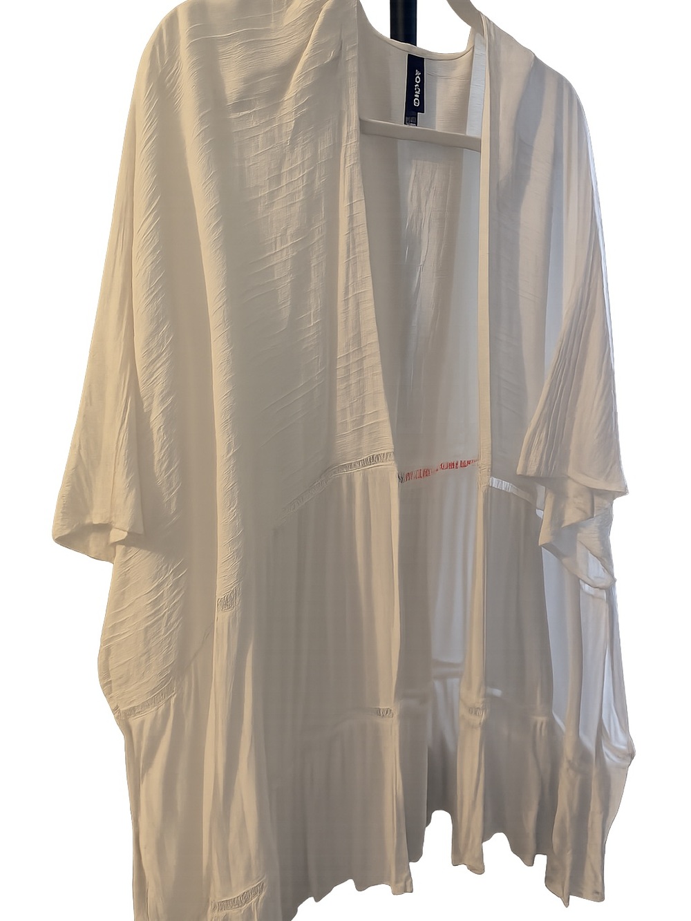 Torrid white gauze kimono style top